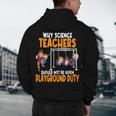 Why Science Teachers Should Not Be Given Playground Duty For Men Women Men's Hoodie Back Print, novelty gifts, funny gifts Why Science Teachers Should Not Be Given Playground Duty For Men Women Men's Hoodie Back Print, novelty gifts, funny gifts