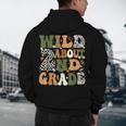 Wild About 2nd Grade Teacher Student First Day Of School Men's Hoodie Back Print, novelty gifts, funny gifts Wild About 2nd Grade Teacher Student First Day Of School Men's Hoodie Back Print, novelty gifts, funny gifts
