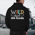 Wild About 4th Grade First Day Of School Teacher Student Men's Hoodie Back Print, novelty gifts, funny gifts Wild About 4th Grade First Day Of School Teacher Student Men's Hoodie Back Print, novelty gifts, funny gifts