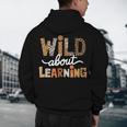 Wild About Learning Back To School First Day Teacher Student Men's Hoodie Back Print, novelty gifts, funny gifts Wild About Learning Back To School First Day Teacher Student Men's Hoodie Back Print, novelty gifts, funny gifts