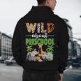 Wild About Preschool Teacher Student Preschool Zoo Safari Men's Hoodie Back Print, novelty gifts, funny gifts Wild About Preschool Teacher Student Preschool Zoo Safari Men's Hoodie Back Print, novelty gifts, funny gifts