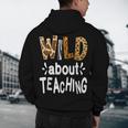 Wild About Teaching Teacher Student First Day Of School Men's Hoodie Back Print, novelty gifts, funny gifts Wild About Teaching Teacher Student First Day Of School Men's Hoodie Back Print, novelty gifts, funny gifts