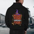 Witchy Halloween Hocus Pocus Everybody Focus Teacher Pumpkin Men's Hoodie Back Print, novelty gifts, funny gifts Witchy Halloween Hocus Pocus Everybody Focus Teacher Pumpkin Men's Hoodie Back Print, novelty gifts, funny gifts