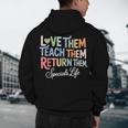 Women Teach Them Love Them Return Them Specials Teacher Life Men's Hoodie Back Print, novelty gifts, funny gifts Women Teach Them Love Them Return Them Specials Teacher Life Men's Hoodie Back Print, novelty gifts, funny gifts