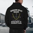 Working On My Quads Algebra Math Gym Teacher Men's Hoodie Back Print, novelty gifts, funny gifts Working On My Quads Algebra Math Gym Teacher Men's Hoodie Back Print, novelty gifts, funny gifts