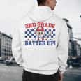 2nd Grade Batter Up Back To School Baseball Teacher Kids Men's Hoodie Back Print, novelty gifts, funny gifts