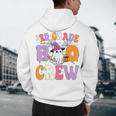 3rd Grade Boo Crew Spooky Third Grade Halloween Teacher Men's Hoodie Back Print, novelty gifts, funny gifts