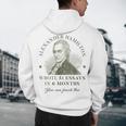 Alexander Hamilton Wrote 51 Essays In 6 Months Teacher Quote Men's Hoodie Back Print, novelty gifts, funny gifts Alexander Hamilton Wrote 51 Essays In 6 Months Teacher Quote Men's Hoodie Back Print, novelty gifts, funny gifts