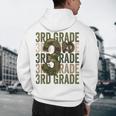 Camo Team 3rd Grade Squad Back To School Teacher Kids Boys Men's Hoodie Back Print, novelty gifts, funny gifts