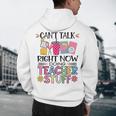 Can't Talk Right Now Doing Teacher Stuff Men's Hoodie Back Print, novelty gifts, funny gifts Can't Talk Right Now Doing Teacher Stuff Men's Hoodie Back Print, novelty gifts, funny gifts