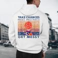 Take Chances Make Mistakes Get Messy Vintage Teacher Life Men's Hoodie Back Print, novelty gifts, funny gifts Take Chances Make Mistakes Get Messy Vintage Teacher Life Men's Hoodie Back Print, novelty gifts, funny gifts
