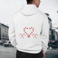 Christmas Candy Cane Work Of Heart Fourth 4th Grade Teacher Men's Hoodie Back Print, novelty gifts, funny gifts Christmas Candy Cane Work Of Heart Fourth 4th Grade Teacher Men's Hoodie Back Print, novelty gifts, funny gifts