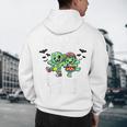 Creepin It Real Monster School Preschool Teacher Halloween Men's Hoodie Back Print, novelty gifts, funny gifts