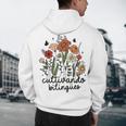 Cultivando Bilingues Dual Language Crew Bilingual Teacher Men Women Girls Kids Men's Hoodie Back Print, novelty gifts, funny gifts