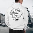 You Are Here Dystopian Venn Diagram English Teacher Bk Men's Hoodie Back Print, novelty gifts, funny gifts You Are Here Dystopian Venn Diagram English Teacher Bk Men's Hoodie Back Print, novelty gifts, funny gifts