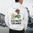 Electricity Explained Physics Nerd I Teacher School Men's Hoodie Back Print, novelty gifts, funny gifts Electricity Explained Physics Nerd I Teacher School Men's Hoodie Back Print, novelty gifts, funny gifts