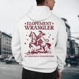 Elopement Wrangler Teacher ABA Behavior Support Cowboy Men's Hoodie Back Print, novelty gifts, funny gifts Elopement Wrangler Teacher ABA Behavior Support Cowboy Men's Hoodie Back Print, novelty gifts, funny gifts