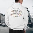 Enchanted To Teach You Friendship Bracelet Teacher Girl Kids Men's Hoodie Back Print, novelty gifts, funny gifts Enchanted To Teach You Friendship Bracelet Teacher Girl Kids Men's Hoodie Back Print, novelty gifts, funny gifts