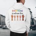 Everyone Is Welcome Here Idaho Teacher Men's Hoodie Back Print, novelty gifts, funny gifts Everyone Is Welcome Here Idaho Teacher Men's Hoodie Back Print, novelty gifts, funny gifts