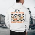 Are You Fall-O-Ween Directions Halloween Ghost Fall Teacher Men's Hoodie Back Print, novelty gifts, funny gifts