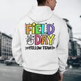 Field Day Yellow Team For Teacher Kids Field Day Games Men's Hoodie Back Print, novelty gifts, funny gifts