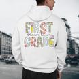 First Grade Dream Team 1st Grade Teacher First Day Of School Men's Hoodie Back Print, novelty gifts, funny gifts