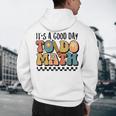 Good Day To Do Math Teacher Vintage Groovy Nerd Women Men Men's Hoodie Back Print, novelty gifts, funny gifts