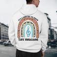 Good Day To Teach Tiny Musicians Piano Music Teacher Women Men's Hoodie Back Print, novelty gifts, funny gifts