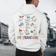 Halloween PE Teacher Spooky Physical Education Teacher Men's Hoodie Back Print, novelty gifts, funny gifts