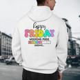 Happy Friyay Teacher School Friday Weekend Vibes Men's Hoodie Back Print, novelty gifts, funny gifts Happy Friyay Teacher School Friday Weekend Vibes Men's Hoodie Back Print, novelty gifts, funny gifts