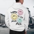 Happy To See Your Face Smile Face Teacher Back To School Men's Hoodie Back Print, novelty gifts, funny gifts