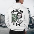 Haunted 67 Skeleton Math Teacher Halloween Costume Math Pun Men's Hoodie Back Print, novelty gifts, funny gifts Haunted 67 Skeleton Math Teacher Halloween Costume Math Pun Men's Hoodie Back Print, novelty gifts, funny gifts