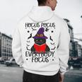 Hocus Pocus Everybody Focus Halloween Teacher For Men Women Men's Hoodie Back Print, novelty gifts, funny gifts Hocus Pocus Everybody Focus Halloween Teacher For Men Women Men's Hoodie Back Print, novelty gifts, funny gifts