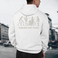 Inclusion Isn't Scary Skeleton Halloween Sped Teacher Premium Tri-Blend Men's Hoodie Back Print, novelty gifts, funny gifts