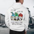 It's Fine We'Re Fine Gnome Pre-K Teacher Christmas Light For Men Women Men's Hoodie Back Print, novelty gifts, funny gifts It's Fine We'Re Fine Gnome Pre-K Teacher Christmas Light For Men Women Men's Hoodie Back Print, novelty gifts, funny gifts