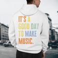It's A Good Day To Make Music Music Lover Teacher Men's Hoodie Back Print, novelty gifts, funny gifts It's A Good Day To Make Music Music Lover Teacher Men's Hoodie Back Print, novelty gifts, funny gifts