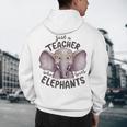 Just a Teacher Who Loves Elephants Elephant Lover Educator Men's Hoodie Back Print, novelty gifts, funny gifts Just a Teacher Who Loves Elephants Elephant Lover Educator Men's Hoodie Back Print, novelty gifts, funny gifts