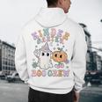 Kindergarten Boo Crew Halloween Floral Ghost Kinder Teacher Men's Hoodie Back Print, novelty gifts, funny gifts Kindergarten Boo Crew Halloween Floral Ghost Kinder Teacher Men's Hoodie Back Print, novelty gifts, funny gifts