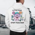 Little Miss Stem Teacher Men's Hoodie Back Print, novelty gifts, funny gifts Little Miss Stem Teacher Men's Hoodie Back Print, novelty gifts, funny gifts