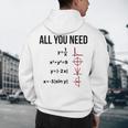 Math Graphs Mathematics Math Teacher Men's Hoodie Back Print, novelty gifts, funny gifts Math Graphs Mathematics Math Teacher Men's Hoodie Back Print, novelty gifts, funny gifts