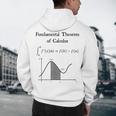 Nerdy Fundamental Theorem Of Calculus Math Teacher Geek Men's Hoodie Back Print, novelty gifts, funny gifts