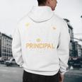 Nothing Scares Me I'm A Principal Teacher Halloween School For Men Women Kids Men's Hoodie Back Print, novelty gifts, funny gifts