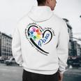 Para Heart Teacher Paraprofessional Paraeducator Men Women Men's Hoodie Back Print, novelty gifts, funny gifts