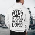 Piano Teacher Pianist Men's Hoodie Back Print, novelty gifts, funny gifts Piano Teacher Pianist Men's Hoodie Back Print, novelty gifts, funny gifts