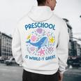 Preschool Is Whale-y Great Preschool Teacher Men's Hoodie Back Print, novelty gifts, funny gifts Preschool Is Whale-y Great Preschool Teacher Men's Hoodie Back Print, novelty gifts, funny gifts