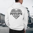 Principal Heart Life School Principal Teacher Appreciation Men's Hoodie Back Print, novelty gifts, funny gifts Principal Heart Life School Principal Teacher Appreciation Men's Hoodie Back Print, novelty gifts, funny gifts