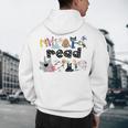 Read Children's Books Teacher Men's Hoodie Back Print, novelty gifts, funny gifts