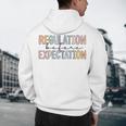 Regulation Before Expectation Occupational Therapy Teacher Men's Hoodie Back Print, novelty gifts, funny gifts Regulation Before Expectation Occupational Therapy Teacher Men's Hoodie Back Print, novelty gifts, funny gifts