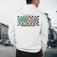 Retro Checkered Music Therapist Squad Music Therapy Teacher For Men Women Men's Hoodie Back Print, novelty gifts, funny gifts Retro Checkered Music Therapist Squad Music Therapy Teacher For Men Women Men's Hoodie Back Print, novelty gifts, funny gifts