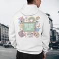 Retro Hooray It's Art Day Art Teacher Back To School Women Men's Hoodie Back Print, novelty gifts, funny gifts Retro Hooray It's Art Day Art Teacher Back To School Women Men's Hoodie Back Print, novelty gifts, funny gifts